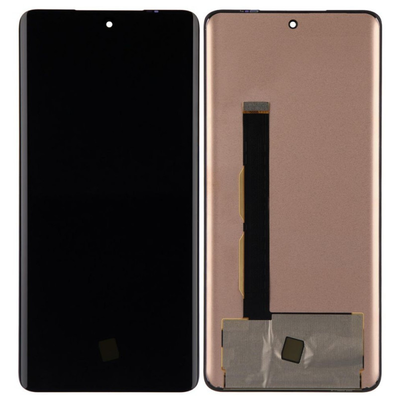 LCD With Touch Screen For Motorola Edge 30 Fusion - Grey Display Glass Combo Folder